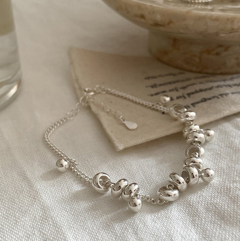 Small Fresh Korean Style All-Match Design Sense Circle Bracelet Women'S Light Luxury Simple Exquisite Niche High-End New Bracelet - Image 1